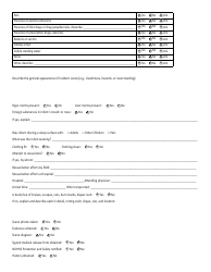 Sudden Unexpected Infant Death Investigation Reporting Form - Nebraska, Page 6