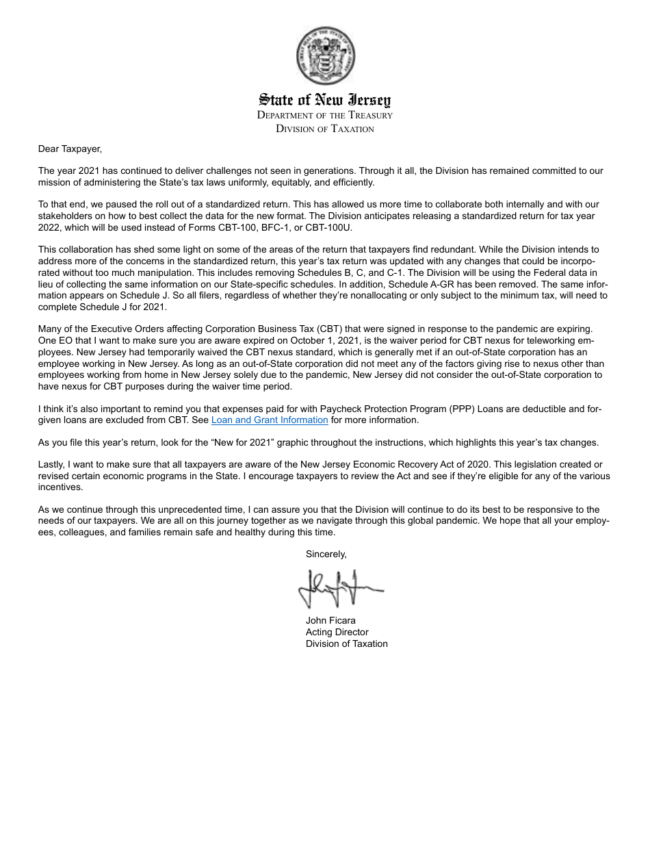 Instructions for Form BFC-1 Banking and Financial Business Tax Return - New Jersey, Page 16