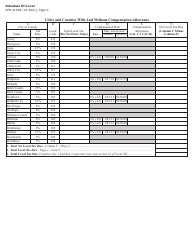 Form SFN21948 Schedule ST-LOCAL Local Sales, Use &amp; Gross Receipts Taxes - North Dakota, Page 4