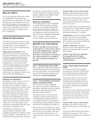 Form SFN28701 Schedule 38-TC Tax Credits - North Dakota, Page 3