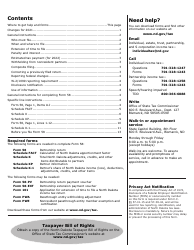 Instructions for Form 58, SFN28703 Partnership Income Tax Return - North Dakota, Page 2