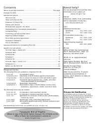 Instructions for Form 60, SFN28717 S Corporation Income Tax Return - North Dakota, Page 2