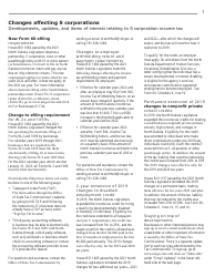 Instructions for Form 60, SFN28717 S Corporation Income Tax Return - North Dakota, Page 3