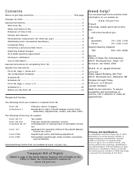 Instructions for Form 38, SFN28707 Fiduciary Income Tax Return - North Dakota, Page 2