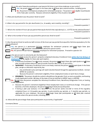 Npers State Plan Eligibility Checklist - Nebraska, Page 2