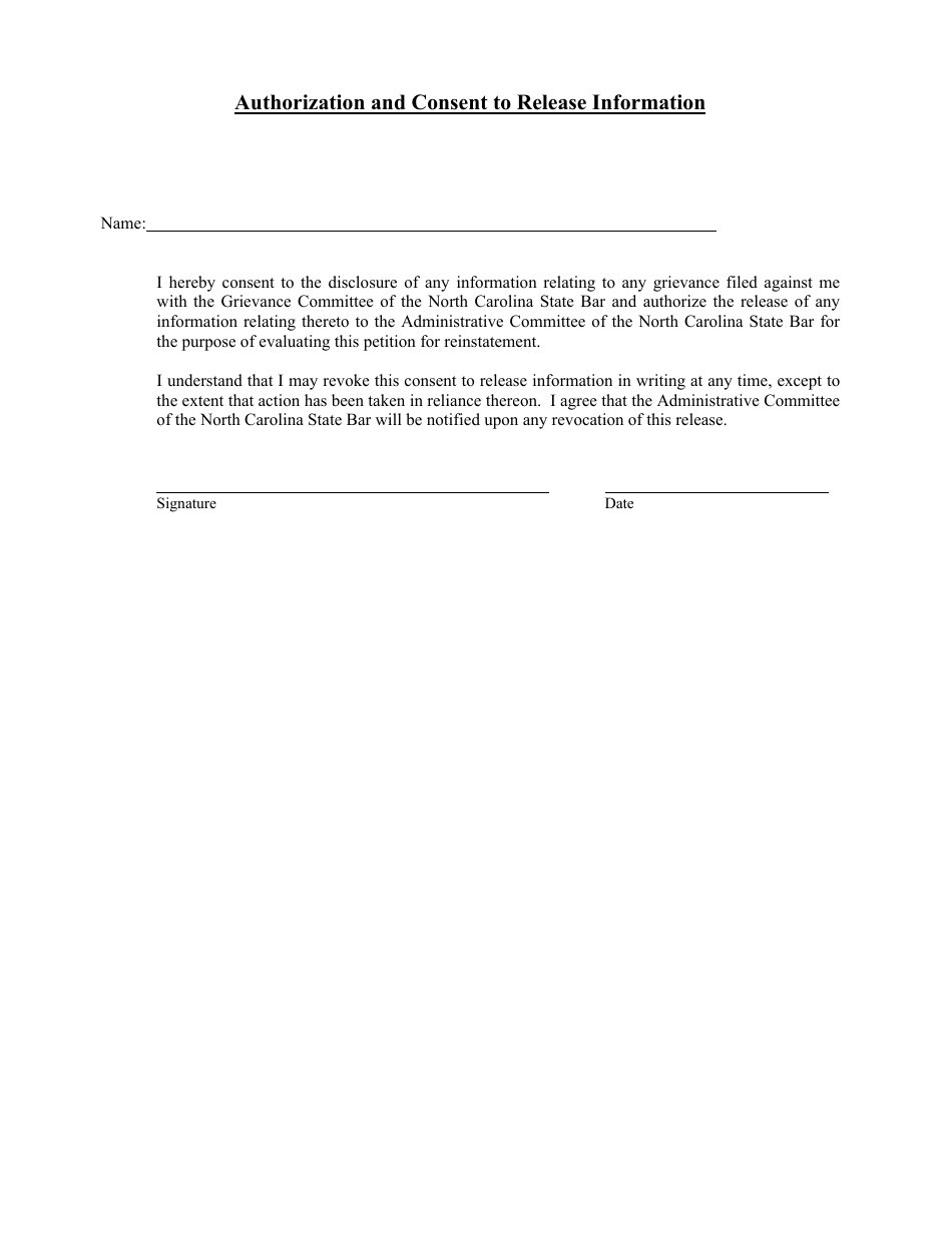 Petition for Reinstatement for Lawyers Who Have Been Inactive or Suspended for 12 Months or Less - Short Form - North Carolina, Page 4