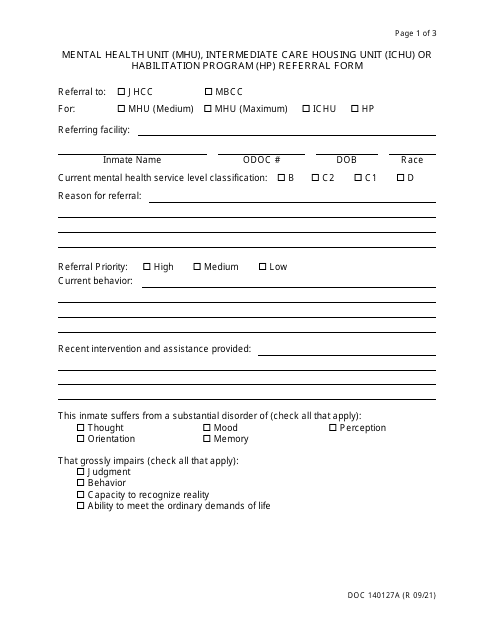 Form OP-140127A  Printable Pdf