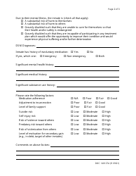 Form OP-140127A Mental Health Unit (Mhu), Intermediate Care Housing Unit (Ichu) or Habilitation Program (Hp) Referral Form - Oklahoma, Page 2