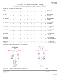 Document preview: Form OP-140146 Attachment B Edmonton Symptom Assessment System Numerical Scale - Oklahoma