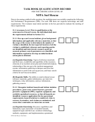 NFPA Surf Rescue Task Book - Oregon, Page 4