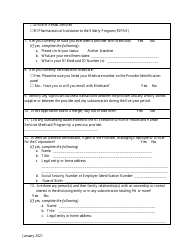 Medicaid Disclosure Questions - Rhode Island, Page 2