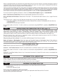 Instructions for Form ST-389 Schedule for Local Taxes - South Carolina, Page 2