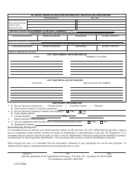 Form L-2045 Application for Motor Fuel License - South Carolina, Page 2