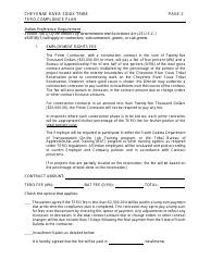 Cheyenne River Sioux Tribe Compliance Plan (Sddot Projects) - South Dakota, Page 2