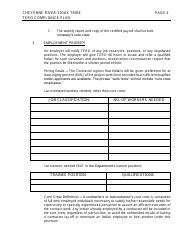 Cheyenne River Sioux Tribe Compliance Plan (Sddot Projects) - South Dakota, Page 4