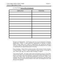 Cheyenne River Sioux Tribe Compliance Plan (Sddot Projects) - South Dakota, Page 5