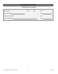 Registration Application - Seconds - South Dakota, Page 2