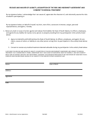 Matchmaker License Application - South Dakota, Page 3