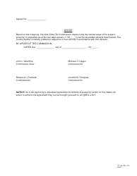 Form TC-104 Stipulation &amp; Order of Approval - Utah, Page 2