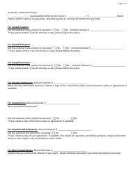 Wage Claim Assignment Form - Utah, Page 3