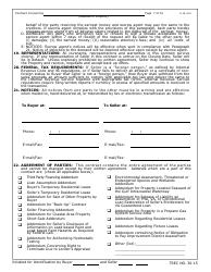 TREC Form 30-15 Residential Condominium Contract (Resale) - Texas, Page 7