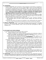 TREC Form 20-16 One to Four Family Residential Contract (Resale) - Texas, Page 6