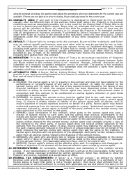 TREC Form 20-16 One to Four Family Residential Contract (Resale) - Texas, Page 7