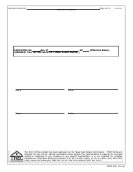 TREC Form 20-16 One to Four Family Residential Contract (Resale) - Texas, Page 9