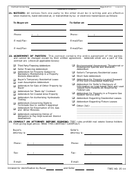 TREC Form 25-14 Farm and Ranch Contract - Texas, Page 8