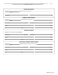 TREC Form 24-17 New Home Contract (Completed Construction) - Texas, Page 11