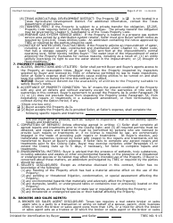 TREC Form 9-15 Unimproved Property Contract - Texas, Page 4