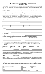 Application for Greenbelt Assessement - Tennessee, Page 3