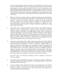 Trustee Agreement for Securities Pledged as Collateral to the State Treasurer of Ohio - Ohio, Page 4