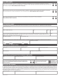Form OSRC1000 Ohio State Racing Commission License Application - Miami Valley - Ohio, Page 2