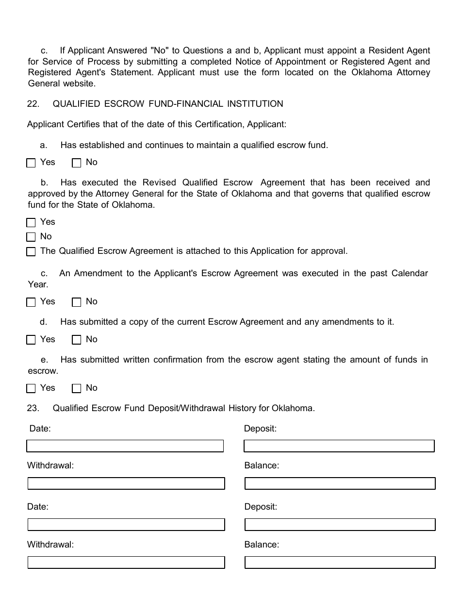 Tobacco Directory Application - Oklahoma, Page 12