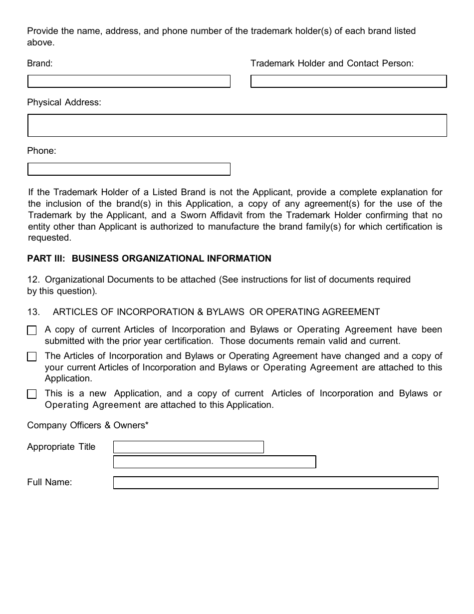 Tobacco Directory Application - Oklahoma, Page 6