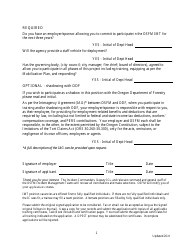 Application for Incident Management Teams - Logistics Section Chief or Deputy Logistics Section Chief - Oregon, Page 2