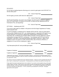 Application for Incident Management Teams - Operations Section Chief or Deputy Operations Section Chief - Oregon, Page 2