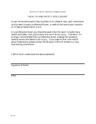 Form 403 Boxer&#039;s Federal Identification Card Application - Oregon, Page 2