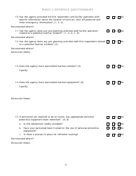 Community Capability Assessment - Phase 2 Questionnaire - Public Utilities - Oregon, Page 3