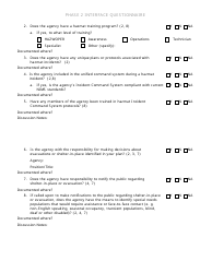 Community Capability Assessment - Phase 2 Questionnaire - Law Enforcement - Oregon, Page 2