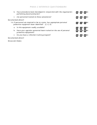 Community Capability Assessment - Phase 2 Questionnaire - Law Enforcement - Oregon, Page 4