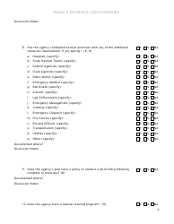 Community Capability Assessment - Phase 3 Questionnaire - Department of Transportation - Oregon, Page 4