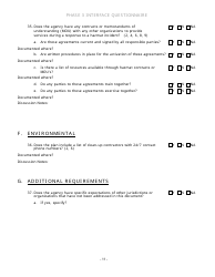 Community Capability Assessment - Phase 3 Questionnaire - County Emergency Management - Oregon, Page 11