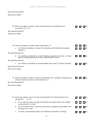 Community Capability Assessment - Phase 3 Questionnaire - County Emergency Management - Oregon, Page 9