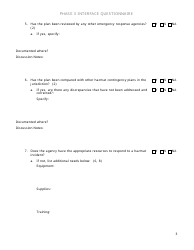 Community Capability Assessment - Phase 3 Questionnaire - Oregon State Police - Oregon, Page 3