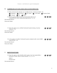 Community Capability Assessment - Phase 3 Questionnaire - Oregon State Police - Oregon, Page 6