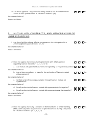 Community Capability Assessment - Phase 2 Questionnaire - Fire Department - Oregon, Page 13