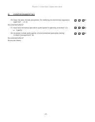 Community Capability Assessment - Phase 2 Questionnaire - Fire Department - Oregon, Page 15