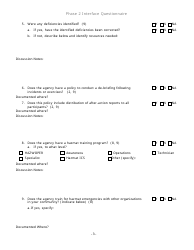 Community Capability Assessment - Phase 2 Questionnaire - Fire Department - Oregon, Page 3